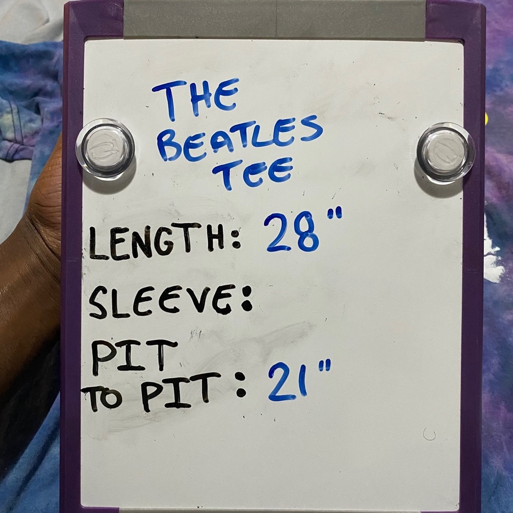 The Beatles Tie Dye T Shirt - Picture 13 of 13